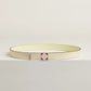 H ROSERAIE BELT BUCKLE & REVERSIBLE LEATHER STRAP 24 MM