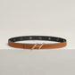 HDN BELT BUCKLE & REVERSIBLE LEATHER STRAP 24 MM