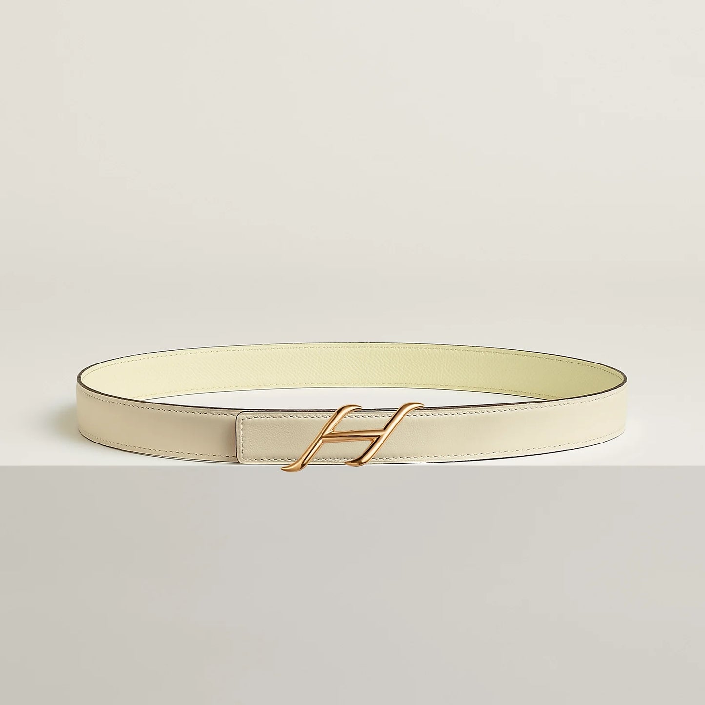 HDN BELT BUCKLE & REVERSIBLE LEATHER STRAP 24 MM