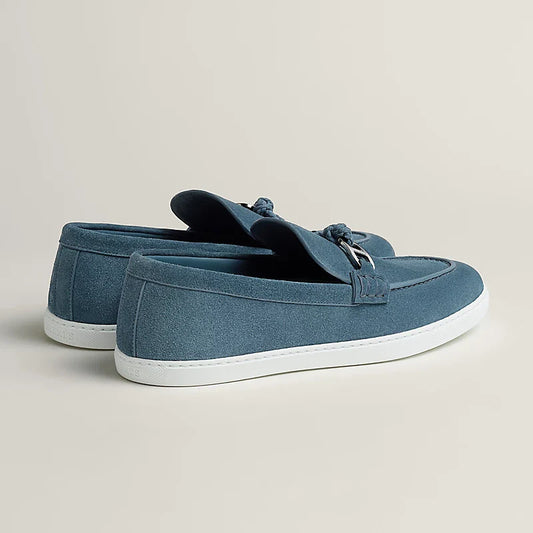 Naturel/Bleu - Gris Nuage  Turquin Ignacio Loafer