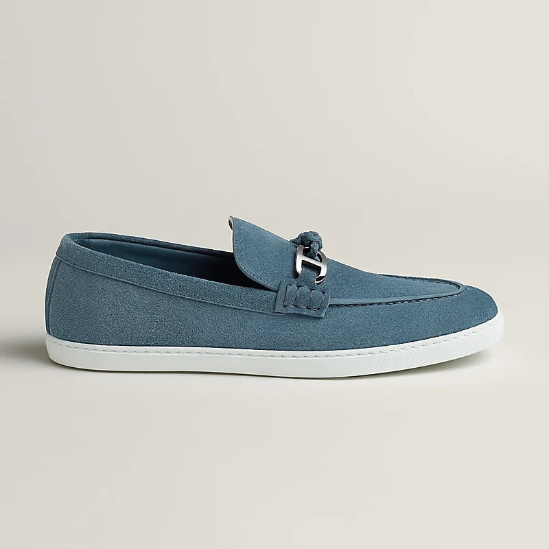 Naturel/Bleu - Gris Nuage  Turquin Ignacio Loafer