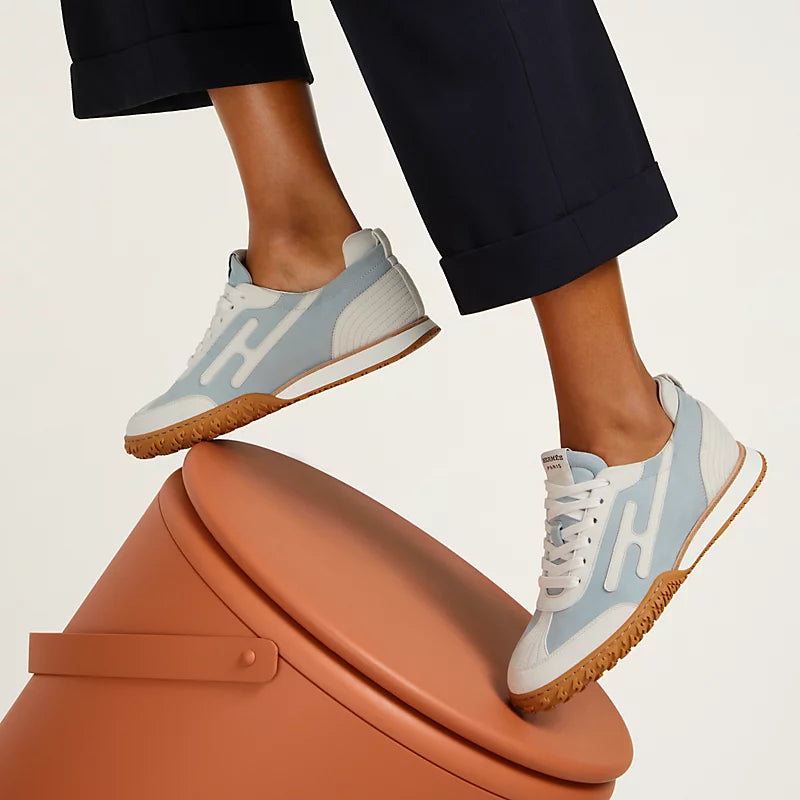 Gris Nuage / Blanc -  Noir Jet Sneaker