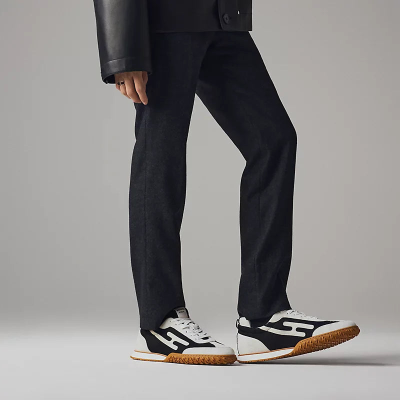 Noir/Blanc - Brun Amourette/Miel  Jet Sneaker