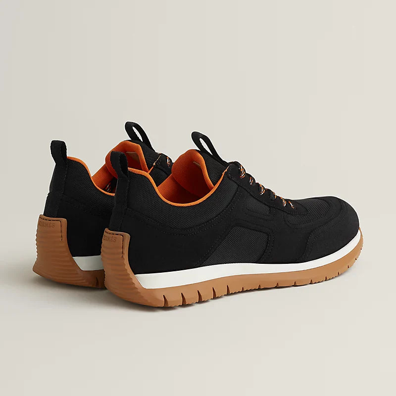 Beige Argile - Marron Ébène Jimmy Sneaker