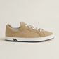 beige Lin - Brun Fumé Kid Sneaker