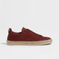 Red - Grey Mélange ZEGNA Linen and Leather Triple Stitch™ Espadrilles