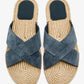 ZEGNA Suede espadrille sandals