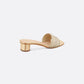 Dior Or Dway Heeled Slide