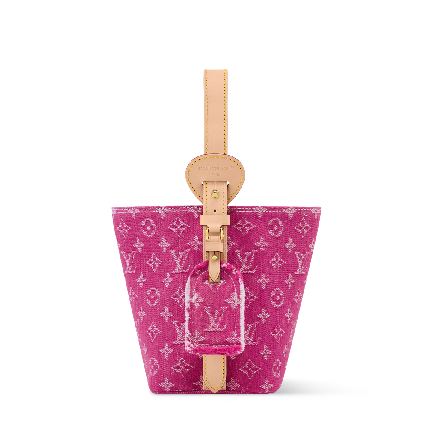 All In BB Denim Rendez-Vous Fuchsia Bucket Bag