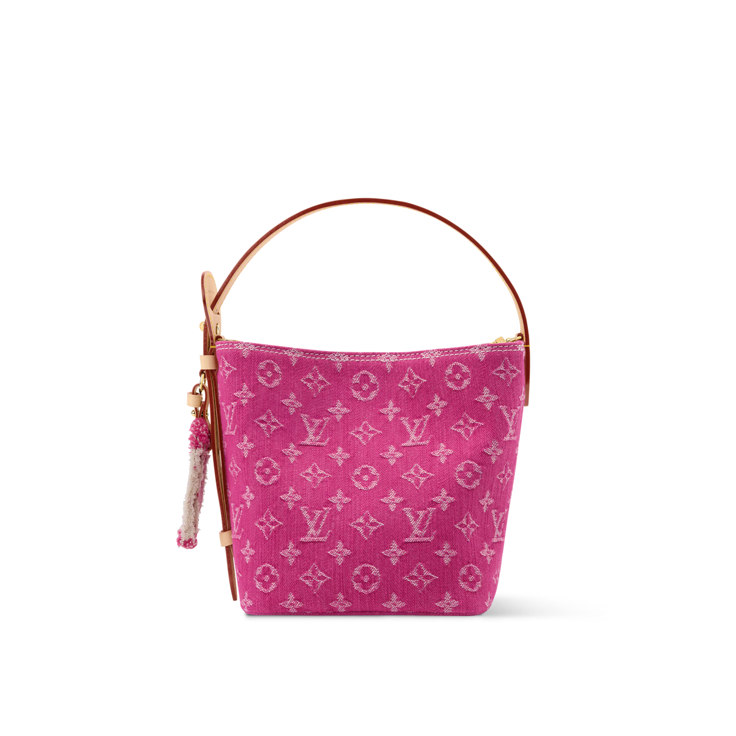 All In BB Denim Rendez-Vous Fuchsia Bucket Bag