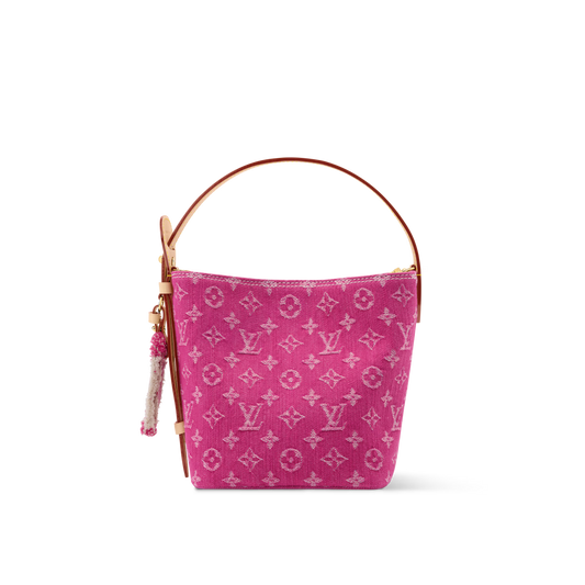 All In BB Denim Rendez-Vous Fuchsia Bucket Bag