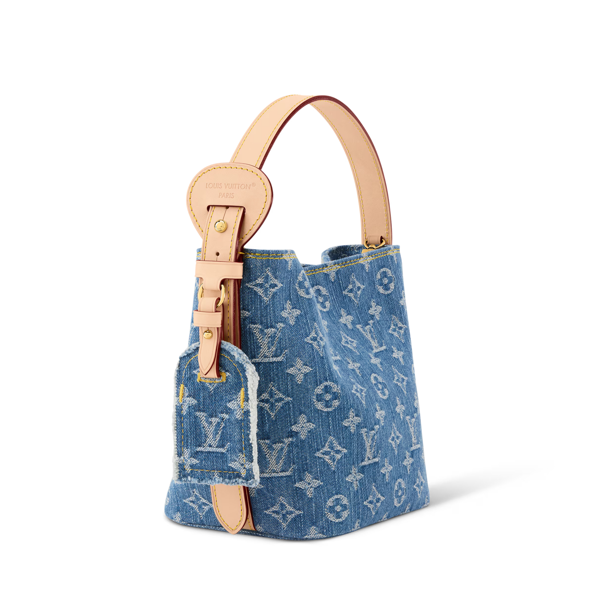 All In BB Denim Rendez-Vous Fuchsia Bucket Bag
