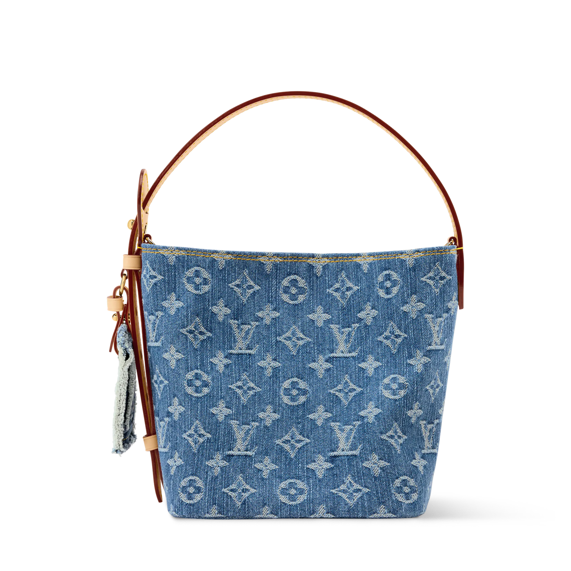 All In BB Denim Rendez-Vous Fuchsia Bucket Bag