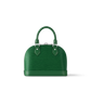 Alma BB Epi Leather Borneo Green Shoulder Bag