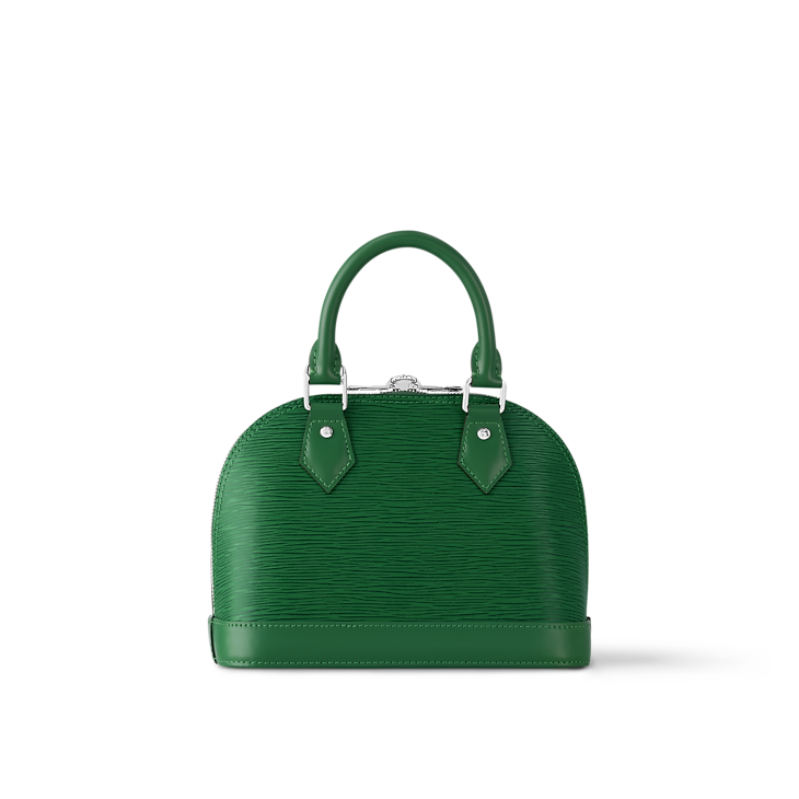 Alma BB Epi Leather Borneo Green Shoulder Bag