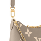 Boulogne PM Monogram Empreinte Dove Gray Crossbody Bag
