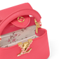 Capucines Mini Taurillon Leather Pink Sky Top Handle Bag