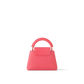 Capucines Mini Taurillon Leather Pink Sky Top Handle Bag