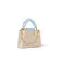 Capucines Nano Taurillon Leather Quartz-Pink Top Handle Bag