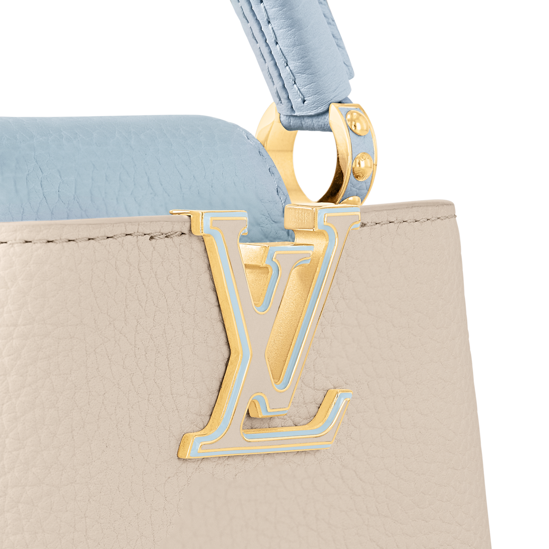 Capucines Nano Taurillon Leather Quartz-Pink Top Handle Bag