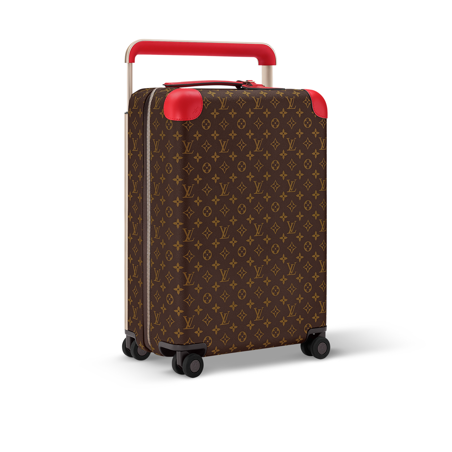 Horizon 55 Monogram Coated Canvas Cherry Motif Carry-On Suitcase
