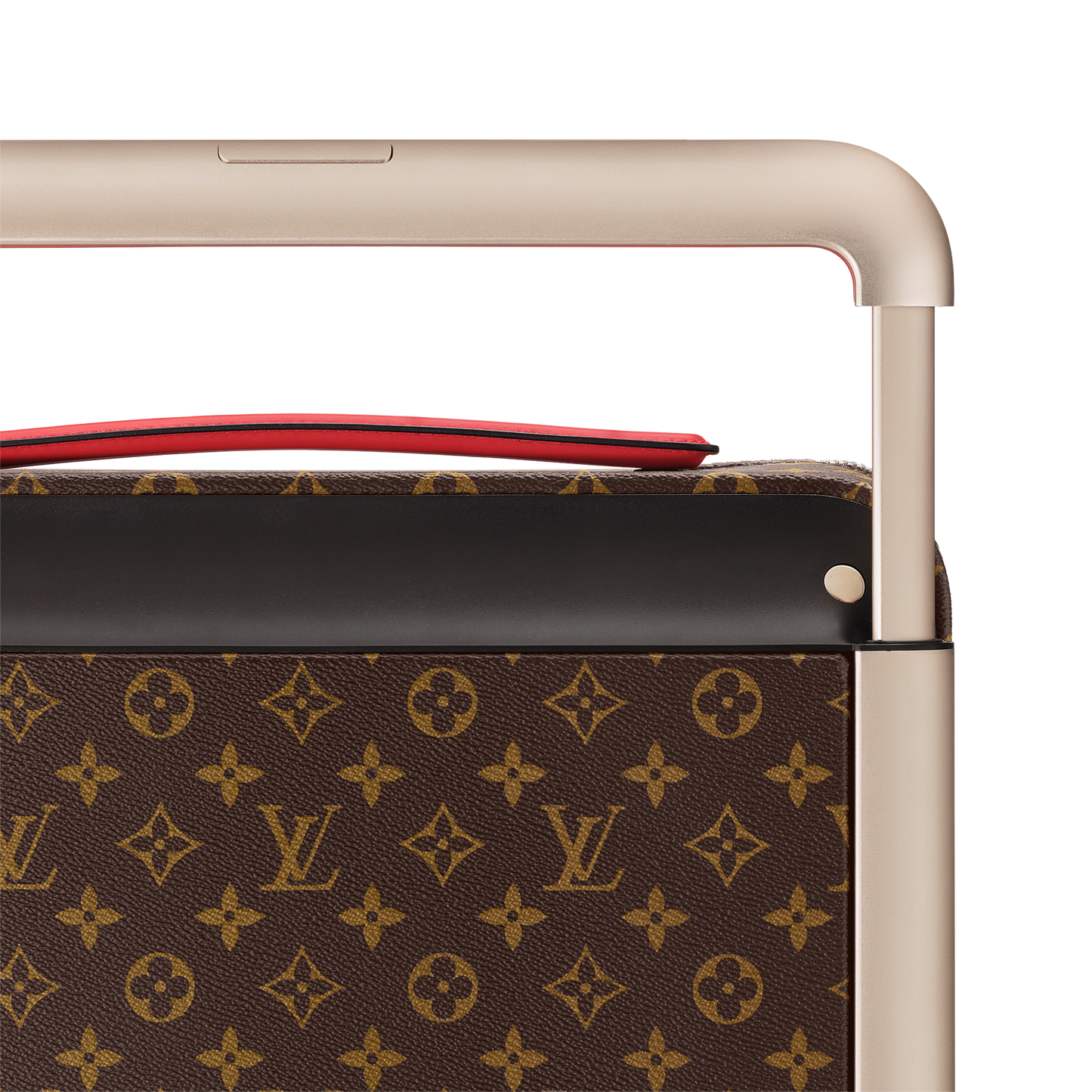Horizon 55 Monogram Coated Canvas Cherry Motif Carry-On Suitcase