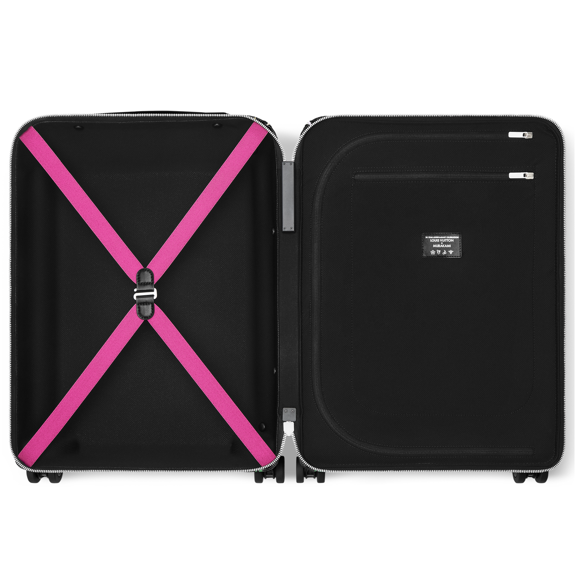 Horizon 55 Monogram Coated Canvas Cherry Motif Carry-On Suitcase