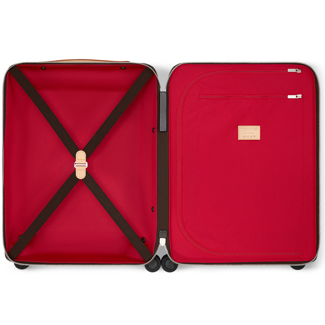 Horizon 55 Monogram Coated Canvas Cherry Motif Carry-On Suitcase