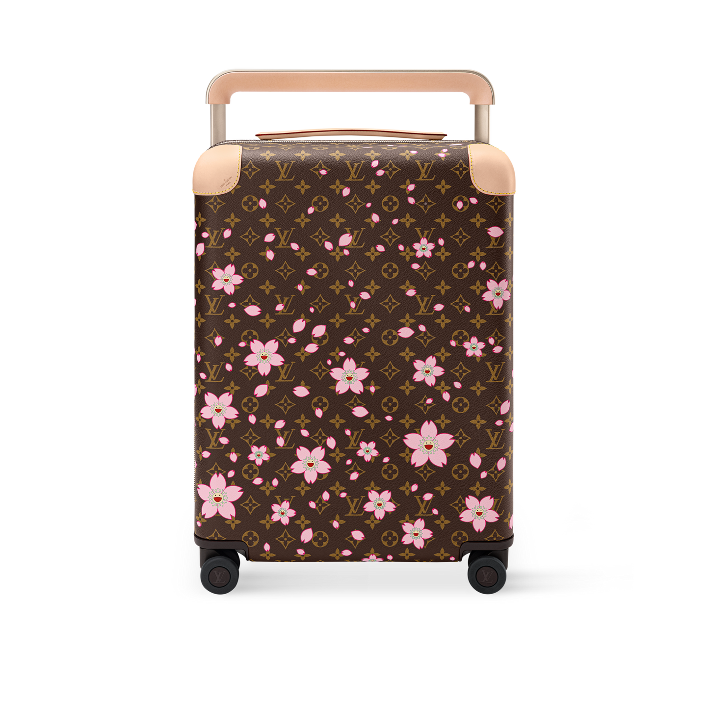 Horizon 55 Monogram Coated Canvas Cherry Motif Carry-On Suitcase