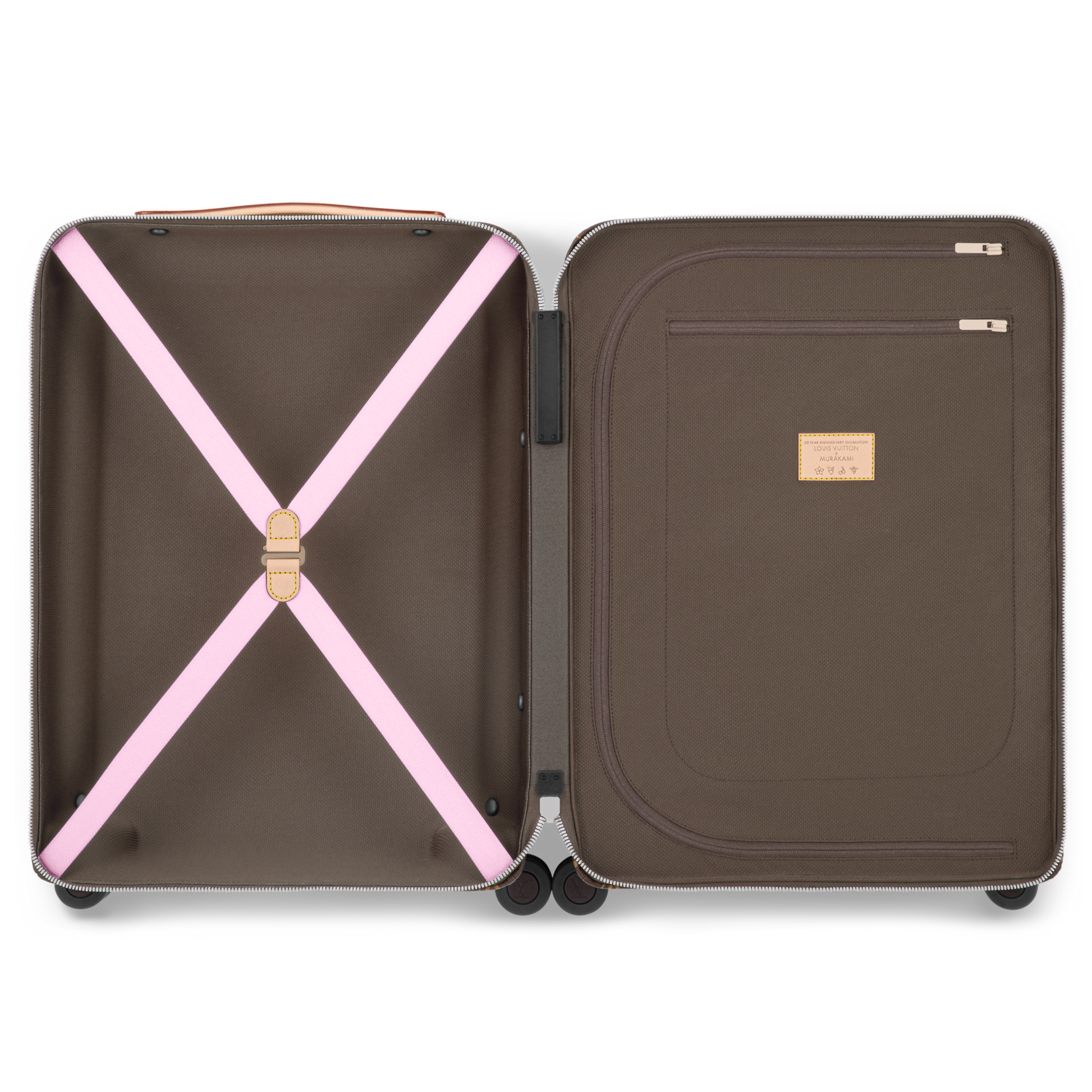 Horizon 55 Monogram Coated Canvas Cherry Motif Carry-On Suitcase
