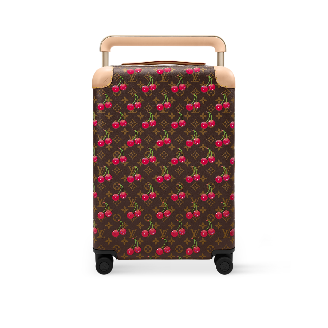 Horizon 55 Monogram Coated Canvas Cherry Motif Carry-On Suitcase