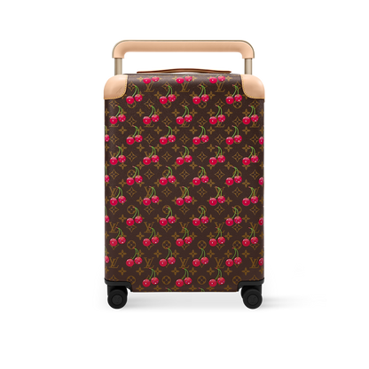 Horizon 55 Monogram Coated Canvas Cherry Motif Carry-On Suitcase