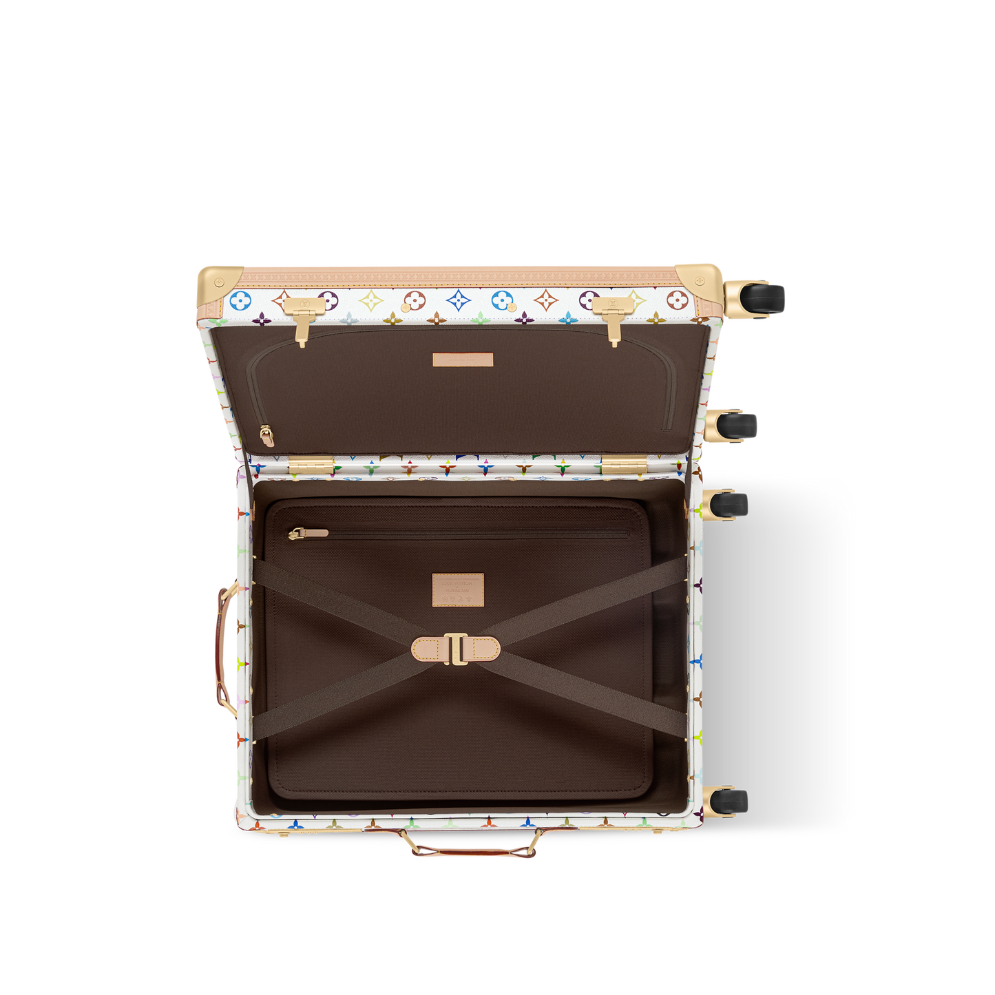 Rolling Trunk Monogram Multicolor Cabin Luggage
