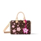 Speedy Bandoulière 25 Monogram Cherry Blossom Sakura Brown Satchel