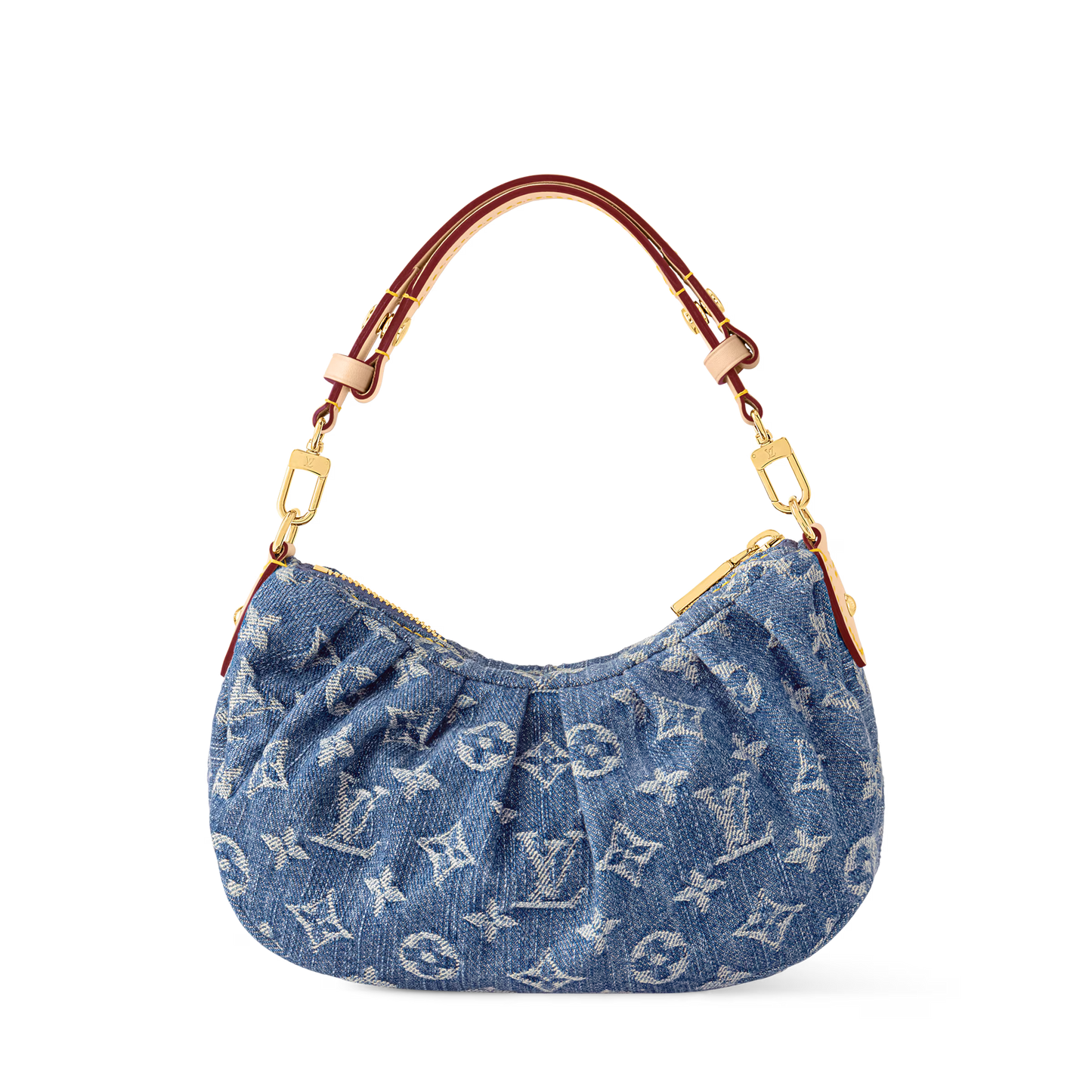 Pochette Valley Denim Fuchsia Cross-Body Bag