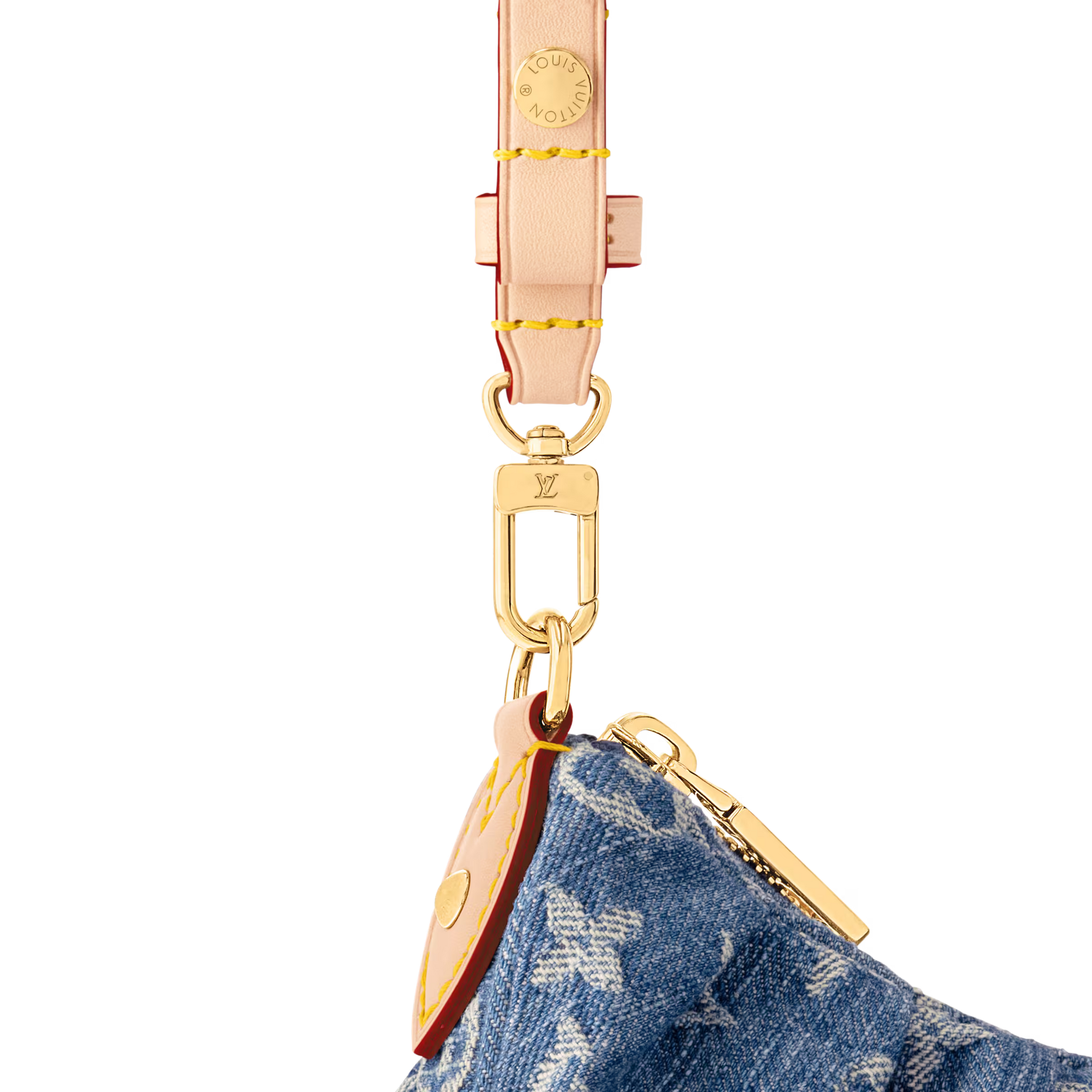 Pochette Valley Denim Fuchsia Cross-Body Bag