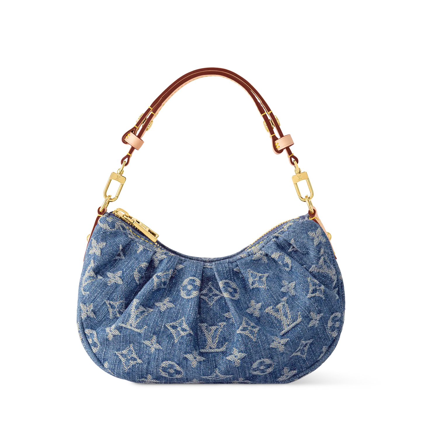 Pochette Valley Denim Fuchsia Cross-Body Bag