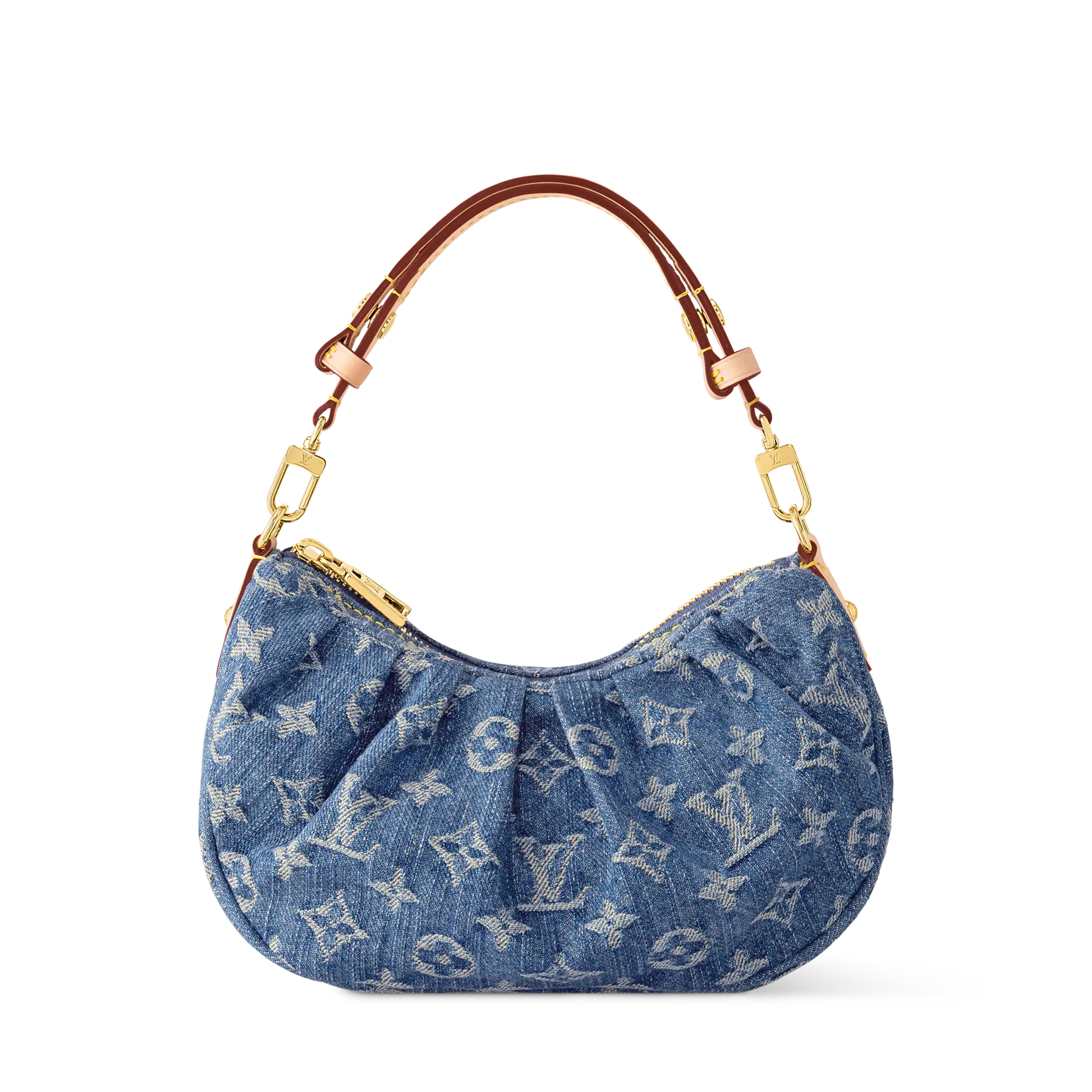 Pochette Valley Denim Fuchsia Cross-Body Bag