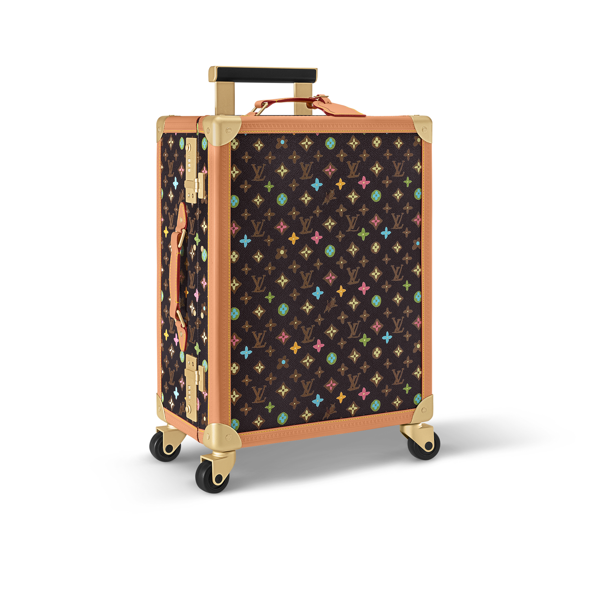 Rolling Trunk Monogram Multicolor Cabin Luggage