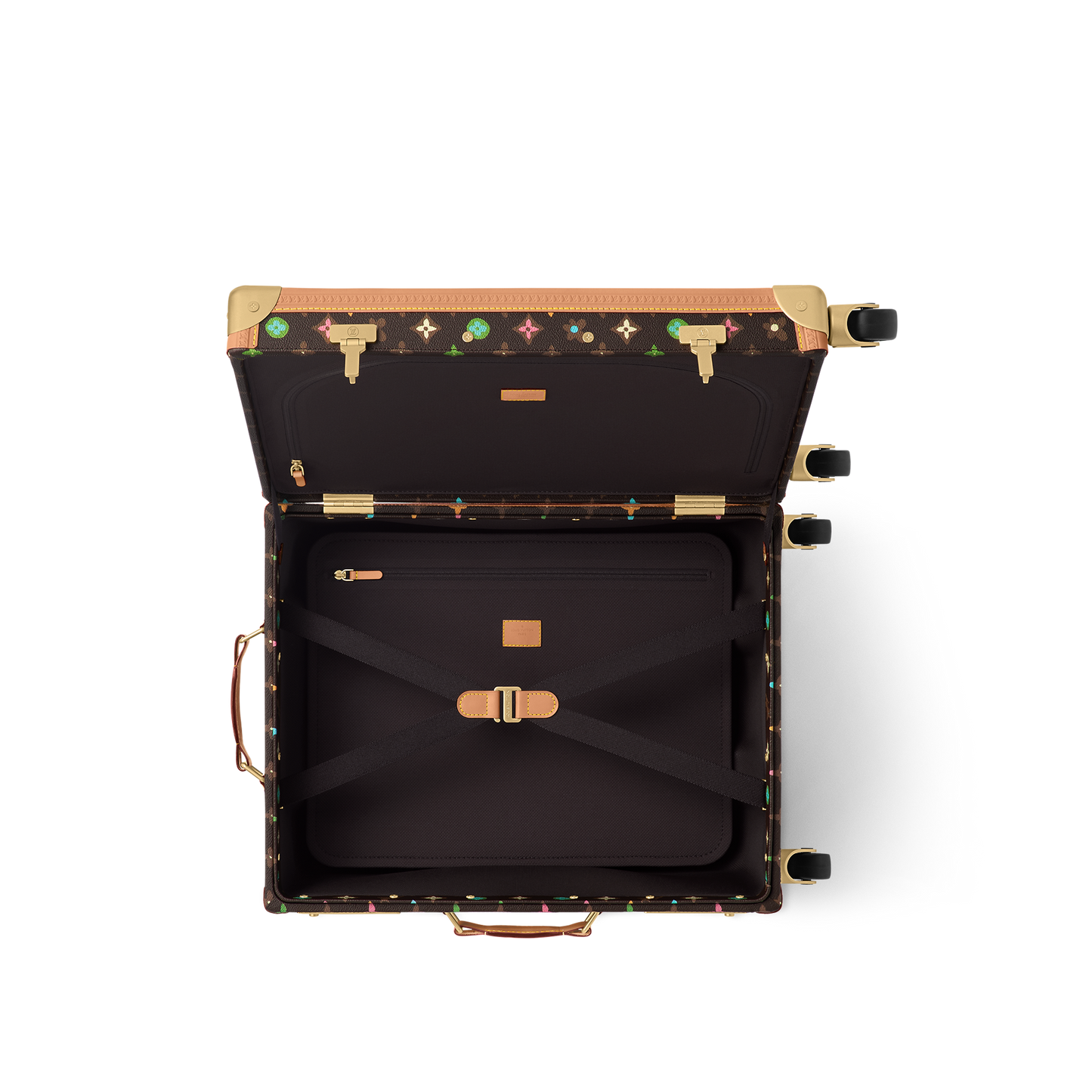 Rolling Trunk Monogram Multicolor Cabin Luggage