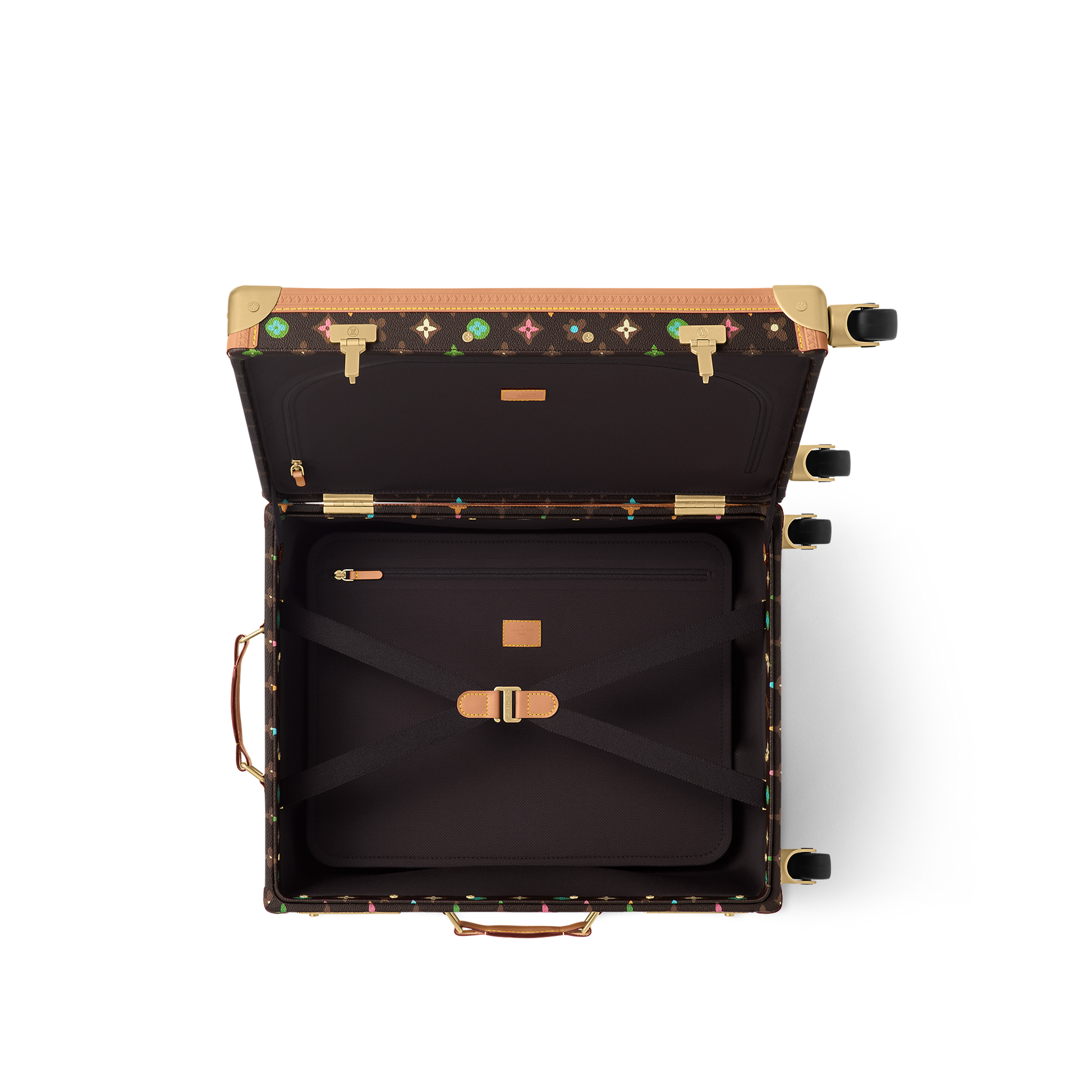 Rolling Trunk Monogram Multicolor Cabin Luggage