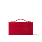 Wallet On Chain Capucines Smooth Leather Lipstick Red Crossbody Bag