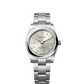 Oyster Perpetual 34 Oystersteel Silver Sunray Dial Oyster Bracelet 34mm Self-Winding Watch