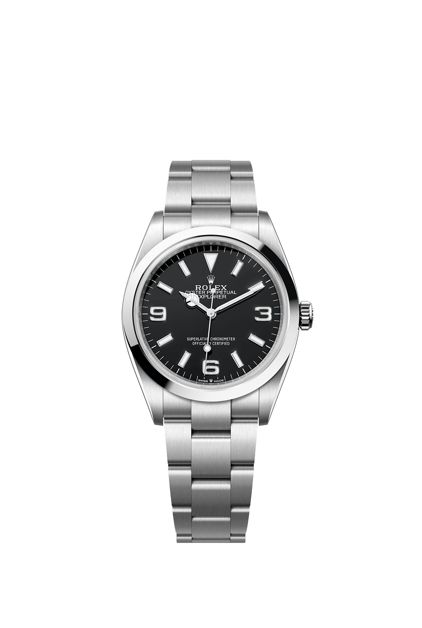 Explorer 36 36mm Oystersteel Black Dial Oyster Bracelet Self-Winding Watch