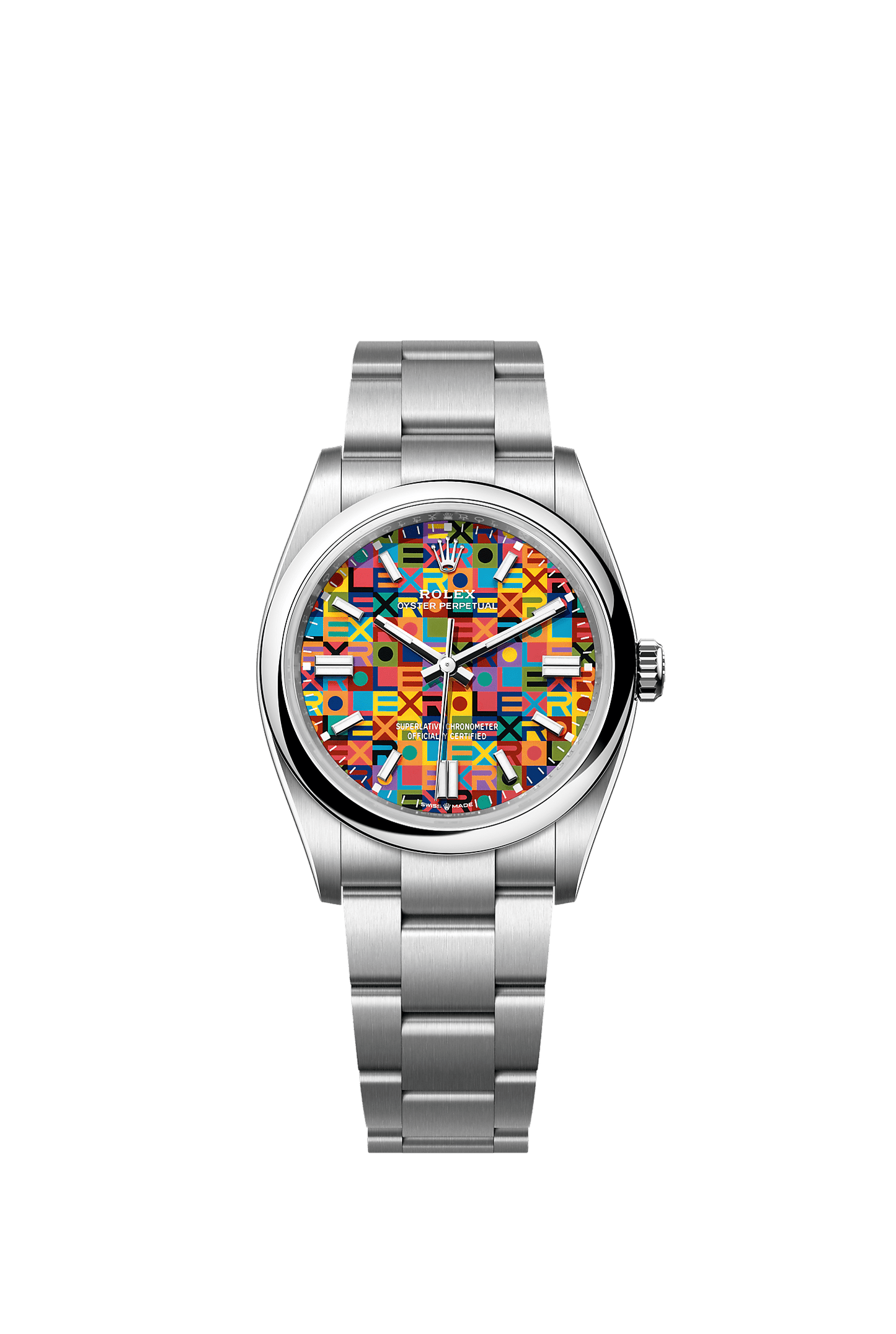 Oyster Perpetual 36 36mm Oystersteel Multicoloured Dial Oyster Bracelet Self-Winding Watch