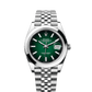 Datejust 41 41mm Oystersteel Green Ombré Dial Jubilee Bracelet Self-Winding Watch