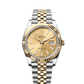 Datejust 41 41mm Oystersteel Yellow Gold Champagne Dial Jubilee Bracelet Self-Winding Watch