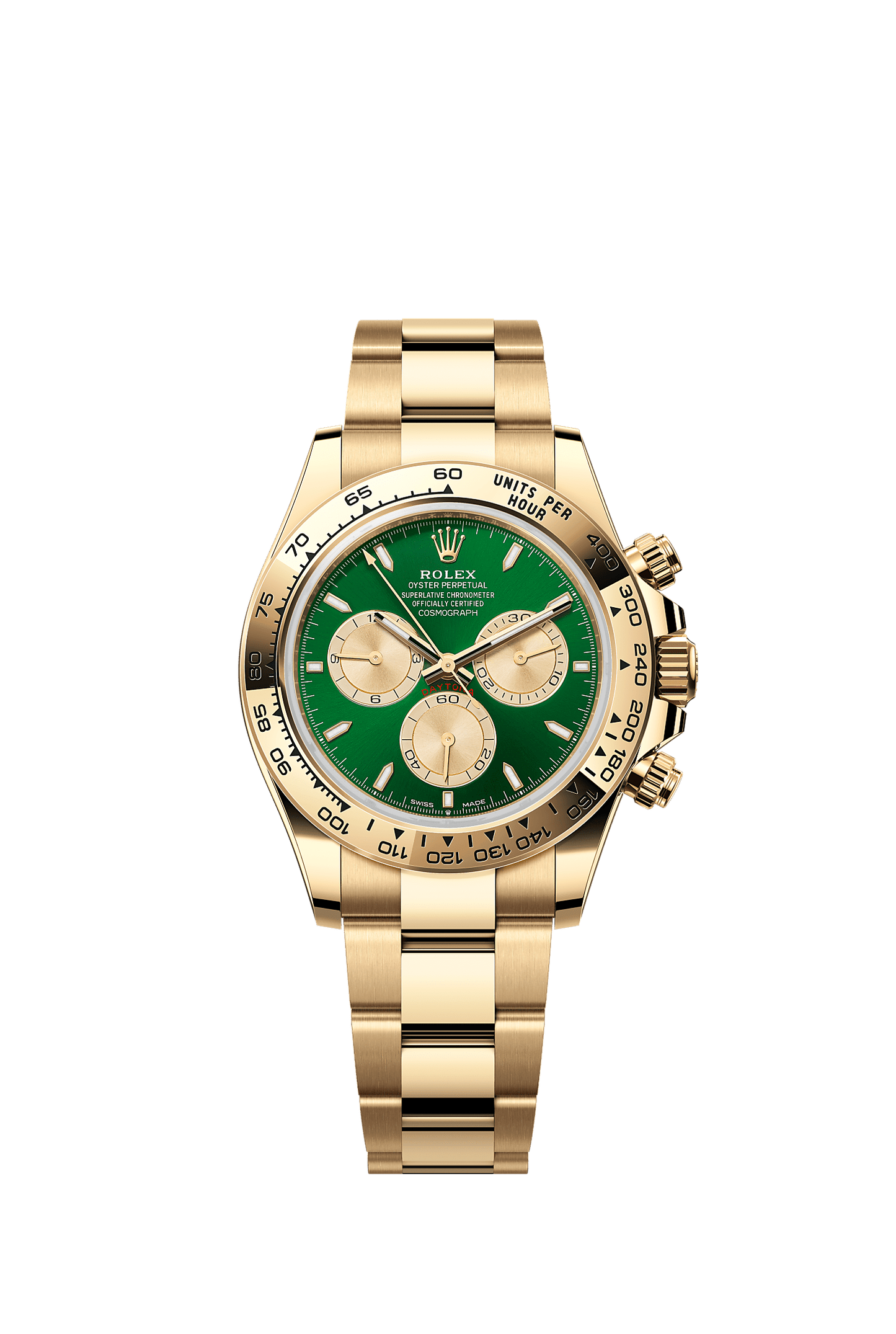 Cosmograph Daytona Oyster Chronograph Watch 40mm 18ct Yellow Gold Black Dial