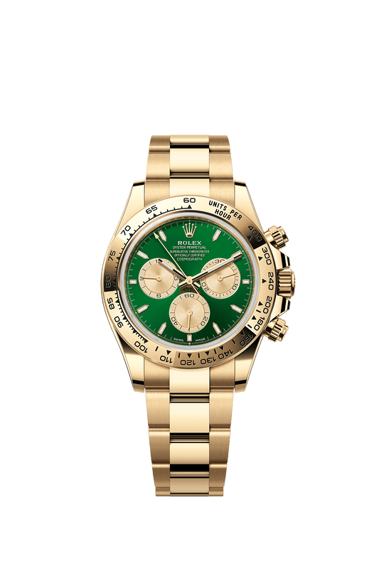 Cosmograph Daytona Oyster Chronograph Watch 40mm 18ct Yellow Gold Black Dial