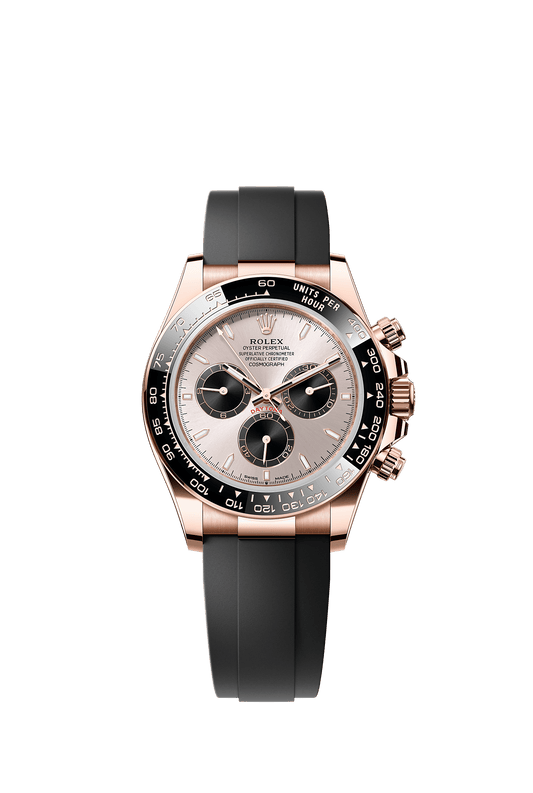 Cosmograph Daytona Oyster Chronograph Watch 40mm 18ct Everose Gold Sundust Dial